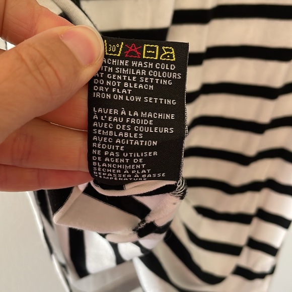 Evereve | Press Dress Stripe Knit Dress | M - Picture 6 of 6